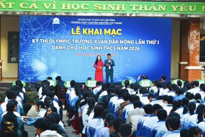 TỔ CHỨC THÀNH CÔNG TRƯỜNG XUÂN ĐẮK NÔNG LẦN I NĂM 2026