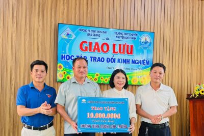 TRƯỜNG GIÚP TRƯỜNG – KẾT NỐI YÊU THƯƠNG, LAN TỎA SẺ CHIA 💙