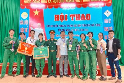 HỘI THAO QUỐC PHÒNG AN NINH KHỐI THPT, PTDTNT LẦN THỨ VI NĂM 2022