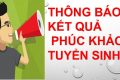 BẢNG ĐIỂM PHÚC KHẢO THI TUYẾN SINH VÀO LỚP 10 NĂM HỌC 2025 – 2026
