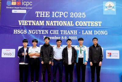 NCTLD_THA xuất sắc đạt giải Nhì Quốc Gia ICPC năm 2025